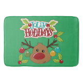 Jolly Feestdagen Badmat (Voorkant)
