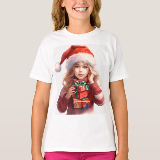 "Jolly Festiviteiten: Kerst 2023 T-shirt Collectie (Voorkant)