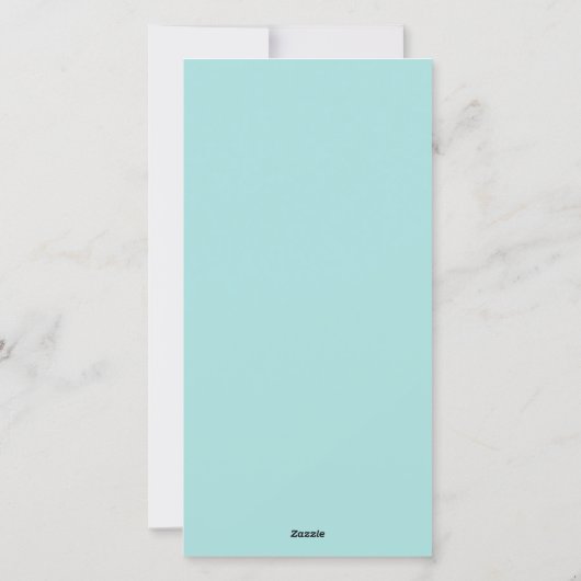 Jolly Flamingos Vakantiefoto met Kleurkeuze Feestdagenkaart (Achterkant)