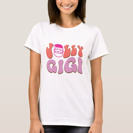 Jolly GiGi - Kerstmis T-shirt (Voorkant)