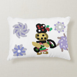 Jolly Gingerbread Accent Kussen