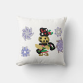 Jolly Gingerbread Kussen (Voorkant)