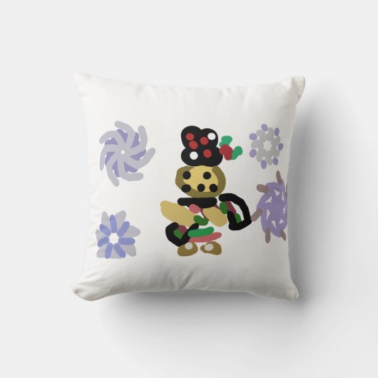 Jolly Gingerbread Kussen (Voorkant)