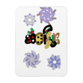 Jolly Gingerbread Magneet (Verticaal)