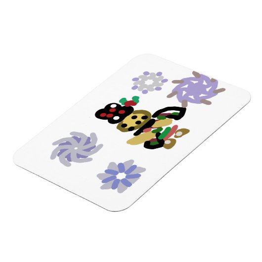 Jolly Gingerbread Magneet (Linkerzijde)