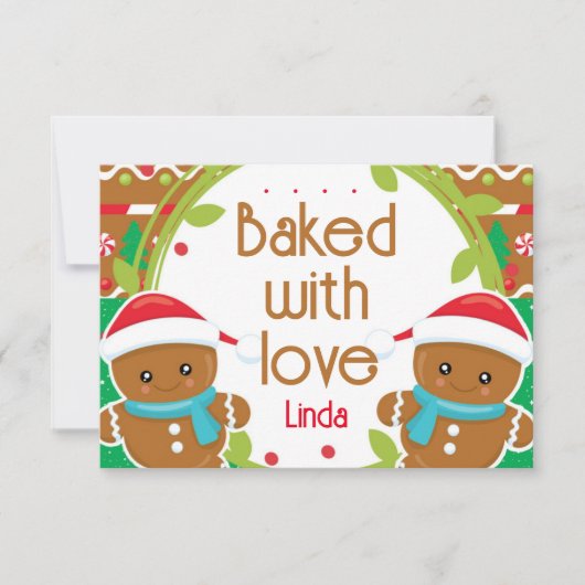 Jolly Gingerbrood mannen met liefde (Voorkant)