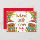 Jolly Gingerbrood mannen met liefde (Voorkant / Achterkant)