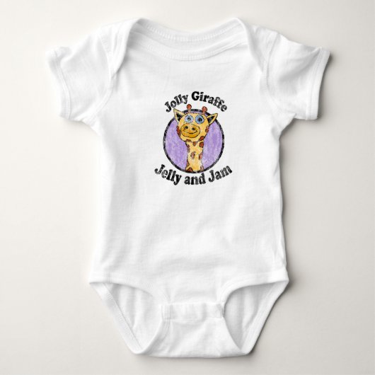 Jolly Giraffe Jelly en Jam Romper (Voorkant)