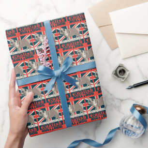 Jolly Goede Engelse Bulldog Cadeaupapier