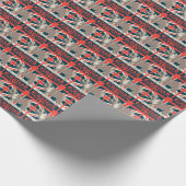 Jolly Goede Engelse Bulldog Cadeaupapier (Hoek)