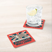 Jolly Goede Engelse Bulldog Kartonnen Onderzetters (Insitu)