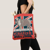 Jolly Goede Engelse Bulldog Tote Bag (Dichtbij)