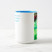 Jolly Goede felicitaties Tweekleurige Koffiemok (Center)