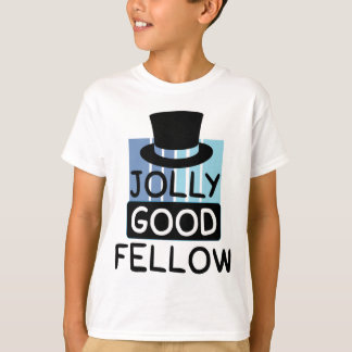 Jolly Good Fellow met Shades of Blue T-shirt