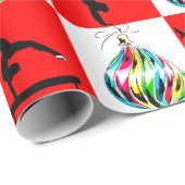 JOLLY GYMNASTIEK KERSTONTWERP CADEAUPAPIER (Rol Hoek)