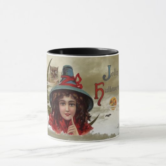 jolly halloween heks ringer Mok (Midden)