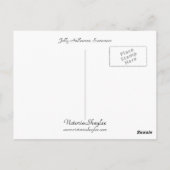 Jolly Halloween Scarecrow Briefkaart (Achterkant)