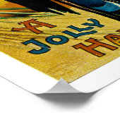 Jolly Halloween Scarecrow Poster (Hoek)