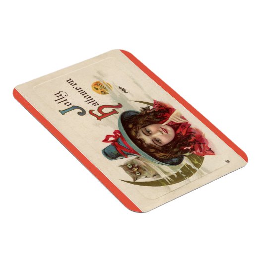 Jolly Halloween Witch Magnet Magneet (Rechterzijde)