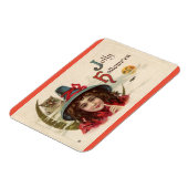 Jolly Halloween Witch Magnet Magneet (Linkerzijde)