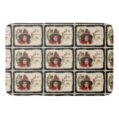  Jolly Halloween Witch Pattern Badmat (Voorkant)