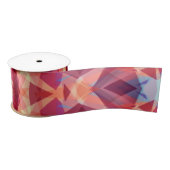 Jolly Helder Rood Gouden Kerstster Decoratief Satijnen Lint (Spoel)