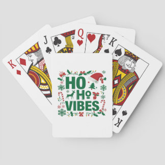 Jolly Ho Ho Ho Kerst speelkaarten Deck