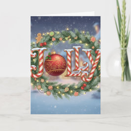 Jolly Holiday - Christmas Card Kaart
