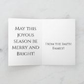 Jolly Holiday - Christmas Card Kaart (Binnen)