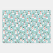 Jolly Holiday Christmas Inpakpapier Vel (Voorkant)