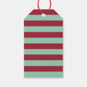 Jolly Holiday Familiefoto Kerstmis Cadeaulabel (Achterkant)