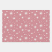 Jolly Holiday Jumble Pink Inpakpapier Vel (Voorkant 2)