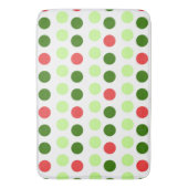 Jolly Holiday Polka Dots Badmat (Voorkant Verticaal)