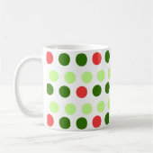 Jolly Holiday Polka Dots Koffiemok (Links)