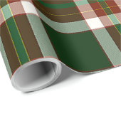 Jolly Holly plaid Cadeaupapier (Rol Hoek)