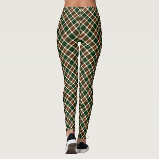 Jolly Holly plaid Leggings (Achterkant)