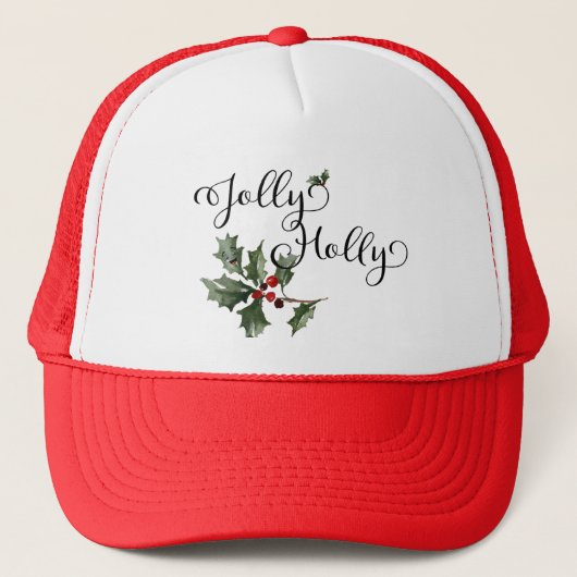 Jolly Holly Trucker Pet (Voorkant)