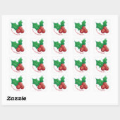 Jolly Holly Vierkante Sticker (Vel)