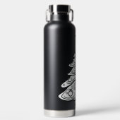 Jolly Hydration: Kerstboom-Emblazoned Waterfles (Voorkant)