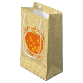 Jolly Jack O Lantern Halloween gepersonaliseerd Klein Cadeauzakje (Voorkant Gekanteld)