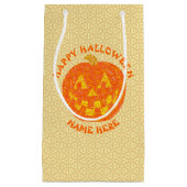Jolly Jack O Lantern Halloween gepersonaliseerd Klein Cadeauzakje (Voorkant)
