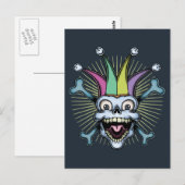 Jolly Jester Briefkaart (Voorkant / Achterkant)