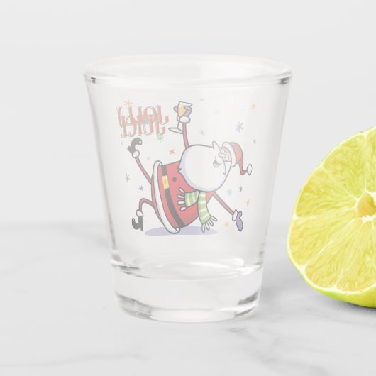 "Jolly Juice" Holiday Shot Glass Shot Glas (Achterkant)
