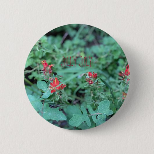 JOLLY JULY RONDE BUTTON 5,7 CM (Voorkant)