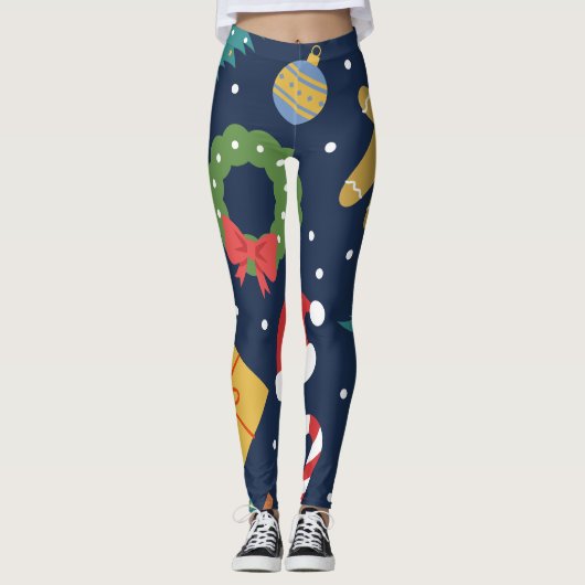 Jolly Jumble Vakantie Leggings (Voorkant)