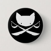 Jolly Kat Pirate Button (Voorkant)