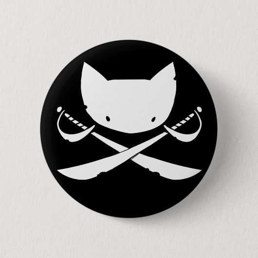 Jolly Kat Pirate Button (Voorkant)