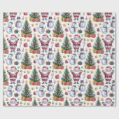 Jolly Kawaii Cadeaupapier (Vlak)