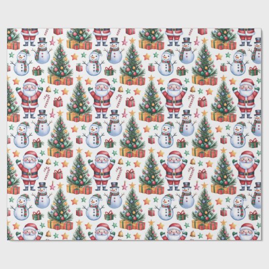 Jolly Kawaii Cadeaupapier (Vlak)