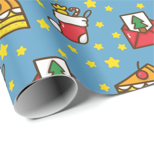 Jolly kerst cadeaupapier (Rol Hoek)